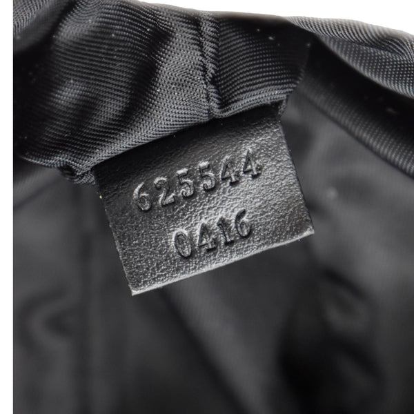 GUCCI GG Marmont Small Matelasse Chevron Leather Cosmetic Case Black 625544