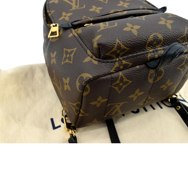 Louis Vuitton Palm Springs Mini Monogram Backpack - Bottom Left