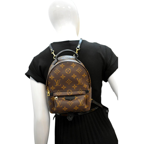 Louis Vuitton Palm Springs Mini Monogram Backpack - Full View