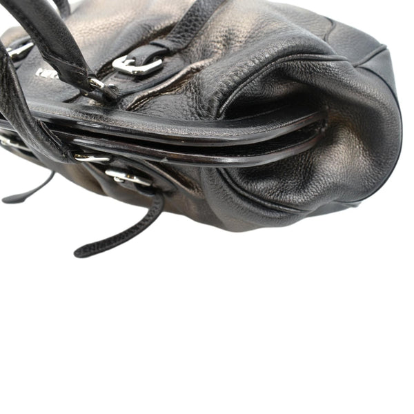 Prada Gradient Antik Frame Leather Satchel Bag - Top Left