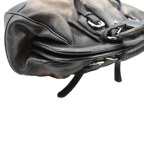 Prada Gradient Antik Frame Leather Satchel Bag - Top Right