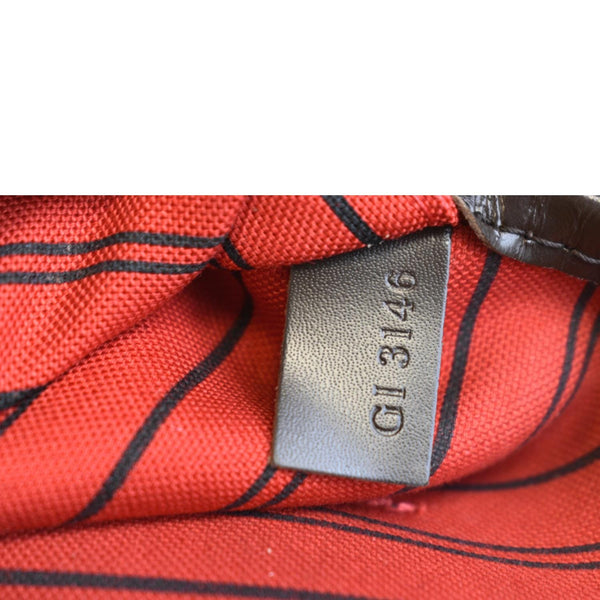 LOUIS VUITTON Neverfull MM Damier Ebene Tote Bag Brown