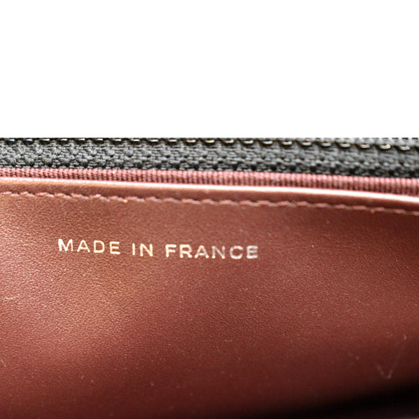 CHANEL CC WOC Caviar Leather Wallet On Chain Crossbody Bag Black