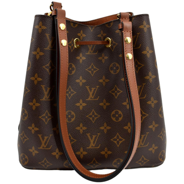 LOUIS VUITTON NeoNoe Monogram Canvas Shoulder Bag Caramel