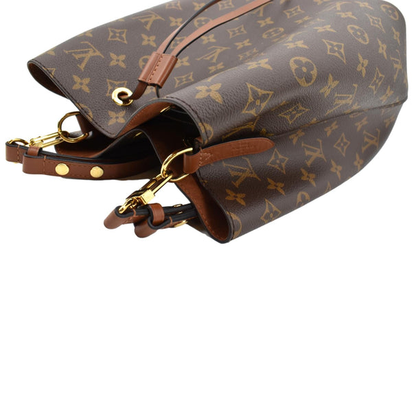 LOUIS VUITTON NeoNoe Monogram Canvas Shoulder Bag Caramel