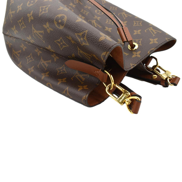 LOUIS VUITTON NeoNoe Monogram Canvas Shoulder Bag Caramel