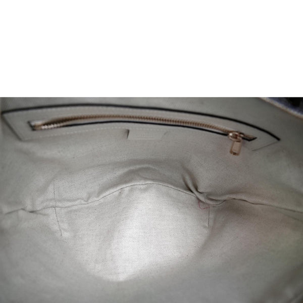 GUCCI Ophidia Half Moon Small Flora GG Canvas Hobo Bag Beige 626509