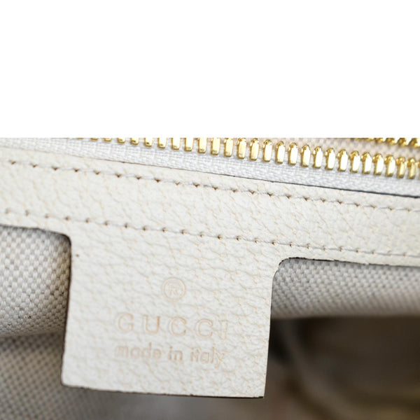 GUCCI Ophidia Half Moon Small Flora GG Canvas Hobo Bag Beige 626509