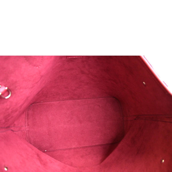 LOUIS VUITTON Neverfull MM Epi Leather Tote Shoulder Bag Maroon