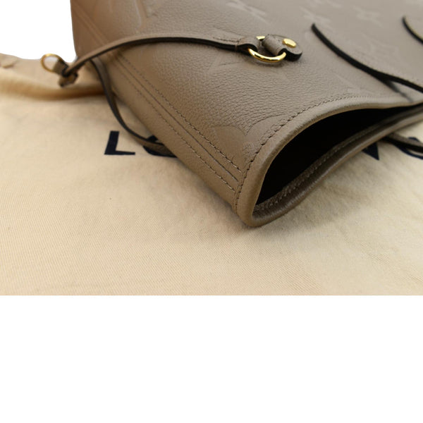 Louis Vuitton Neverfull MM Monogram Leather Tote Bag - Top Right