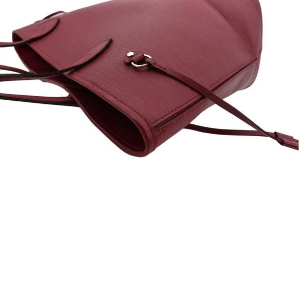LOUIS VUITTON Neverfull MM Epi Leather Tote Shoulder Bag Maroon