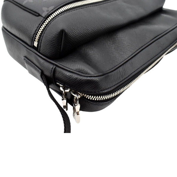 LOUIS VUITTON Outdoor Messenger Eclipse Canvas Crossbody Bag Black