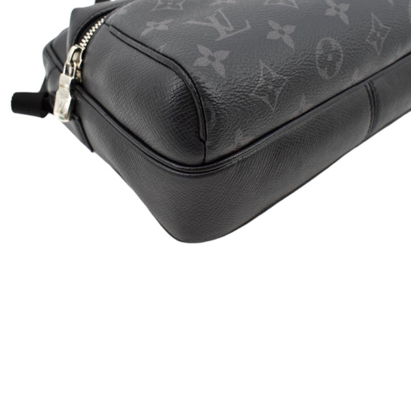 LOUIS VUITTON Outdoor Messenger Eclipse Canvas Crossbody Bag Black