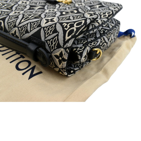 LOUIS VUITTON Metis Pochette Jacquard Since1854 Leather Top Handle Satchel Bag Grey - New Year Deals