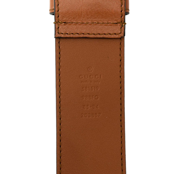 GUCCI Phone Case Vintage Canvas Belt Bag Dark Brown 581519