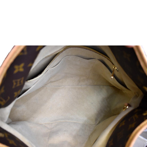 Louis Vuitton Artsy MM Monogram Canvas Hobo Bag Brown - Inside