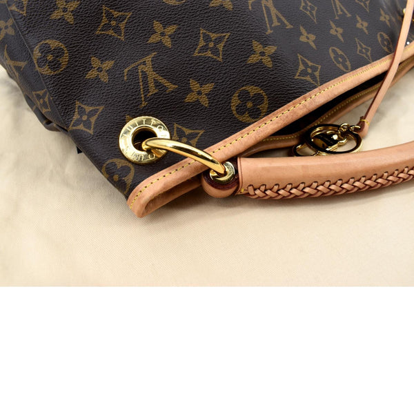 Louis Vuitton Artsy MM Monogram Canvas Hobo Bag Brown - Top Right