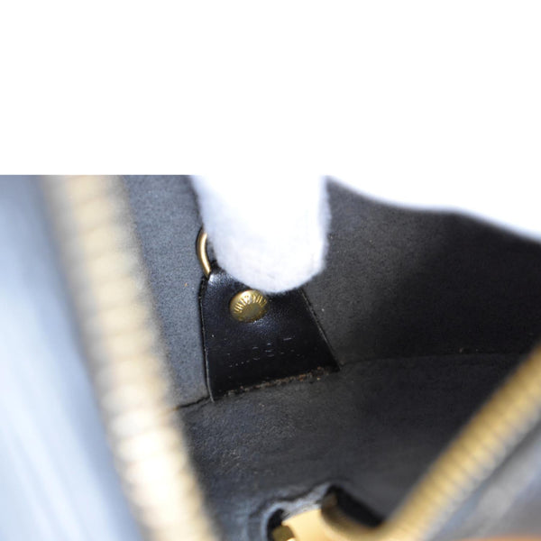 LOUIS VUITTON Papillon Epi Leather Handbag Black