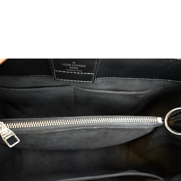 LOUIS VUITTON Kleber Epi Leather Shoulder Bag Black