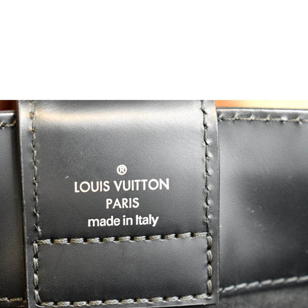 LOUIS VUITTON Kleber Epi Leather Shoulder Bag Black