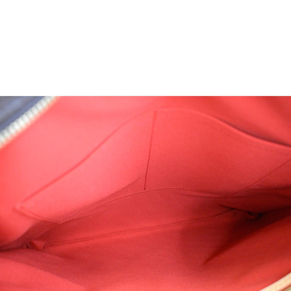 LOUIS VUITTON Carry it Monogram Canvas Shoulder Bag Brown