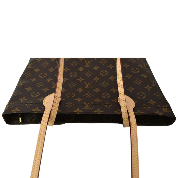 LOUIS VUITTON Carry it Monogram Canvas Shoulder Bag Brown