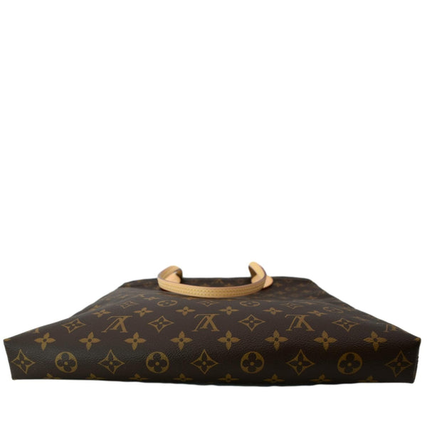 LOUIS VUITTON Carry it Monogram Canvas Shoulder Bag Brown