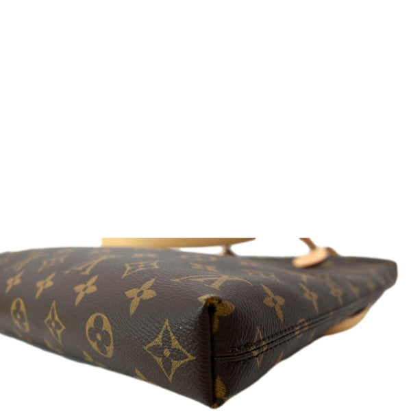 LOUIS VUITTON Carry it Monogram Canvas Shoulder Bag Brown
