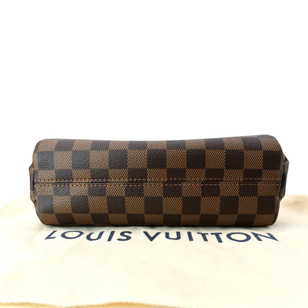 LOUIS VUITTON Croisette Damier Ebene Crossbody Bag Brown