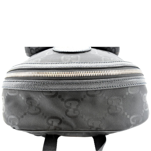Gucci Off The Grid GG Nylon Backpack Bag in Black - Top