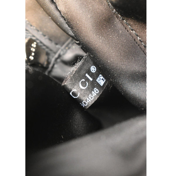 Gucci Off The Grid GG Nylon Backpack Bag in Black - Tag