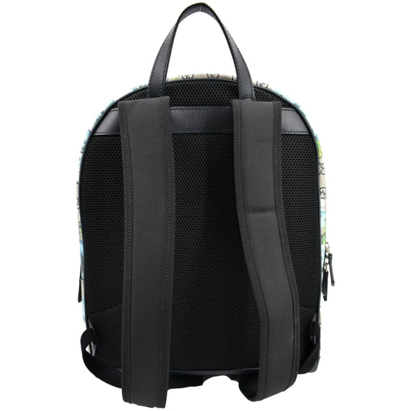 Gucci Blooms GG Supreme Monogram Backpack Light Blue - Back