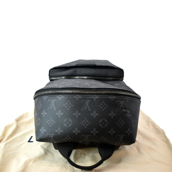 LOUIS VUITTON Discovery PM Monogram Eclipse Backpack Bag Black
