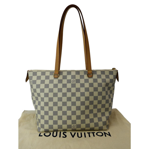 LOUIS VUITTON Iena PM Damier Azur Shoulder Bag White