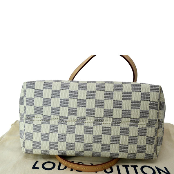 LOUIS VUITTON Iena PM Damier Azur Shoulder Bag White