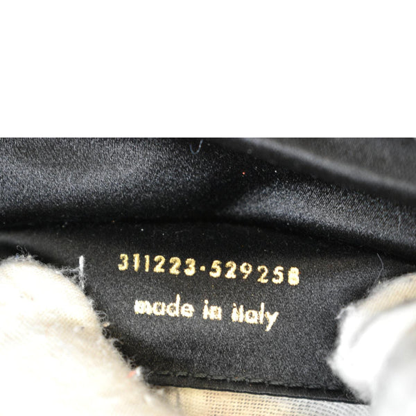 YVES SAINT LAURENT Belle de Jour Leather Clutch Bag Black- sold