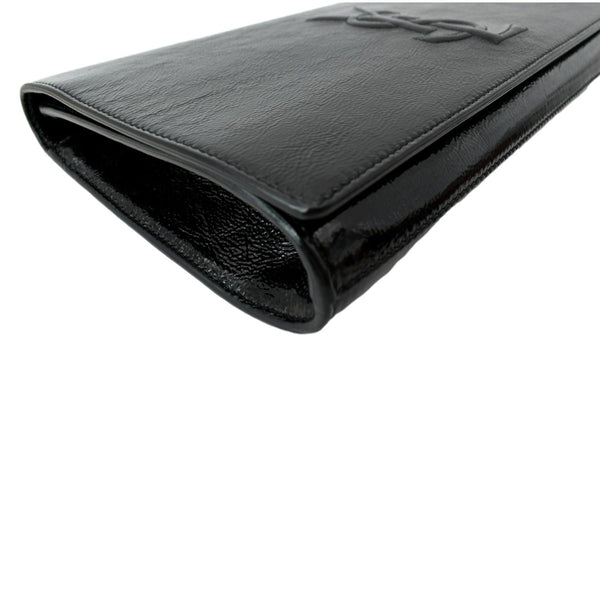 YVES SAINT LAURENT Belle de Jour Leather Clutch Bag Black- sold