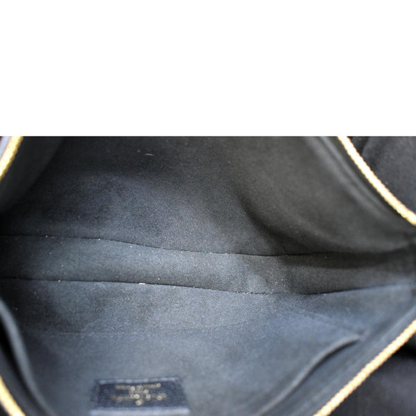 LOUIS VUITTON Multi Pochette Accessoires Monogram Empreinte Shoulder Bag Black