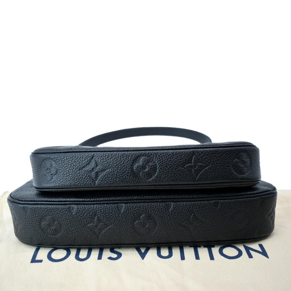 LOUIS VUITTON Multi Pochette Accessoires Monogram Empreinte Shoulder Bag Black