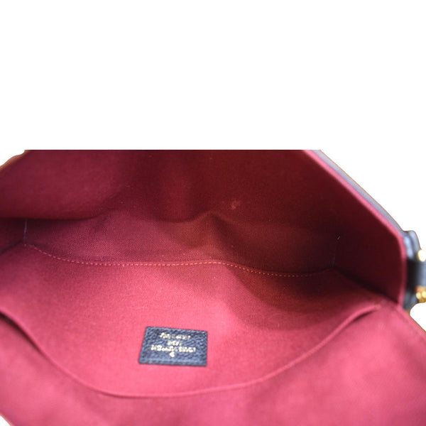 LOUIS VUITTON Felicie Pochette Monogram Empreinte Crossbody Bag Bicolor