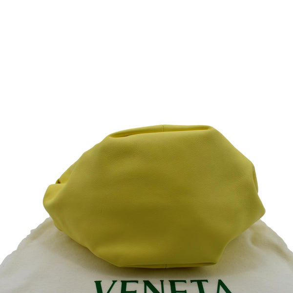 BOTTEGA VENETA Double Knot Leather Mini Tote Bag Kiwi