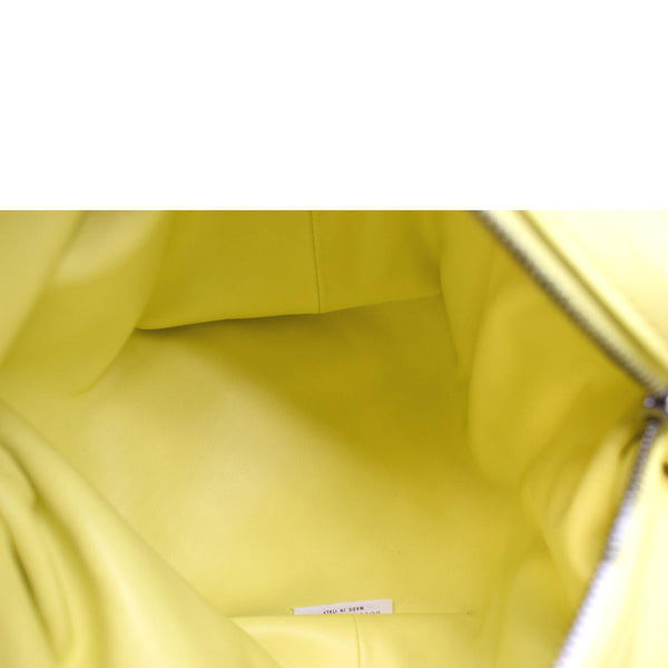 BOTTEGA VENETA Double Knot Leather Mini Tote Bag Kiwi