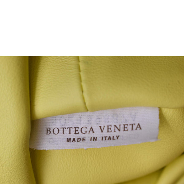 BOTTEGA VENETA Double Knot Leather Mini Tote Bag Kiwi