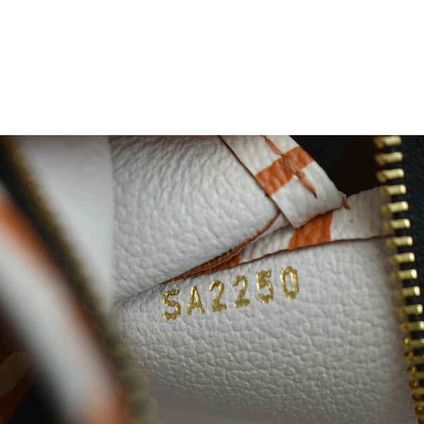 LOUIS VUITTON Crafty Toiletry 26 Monogram Giant Pouch Creme Caramel