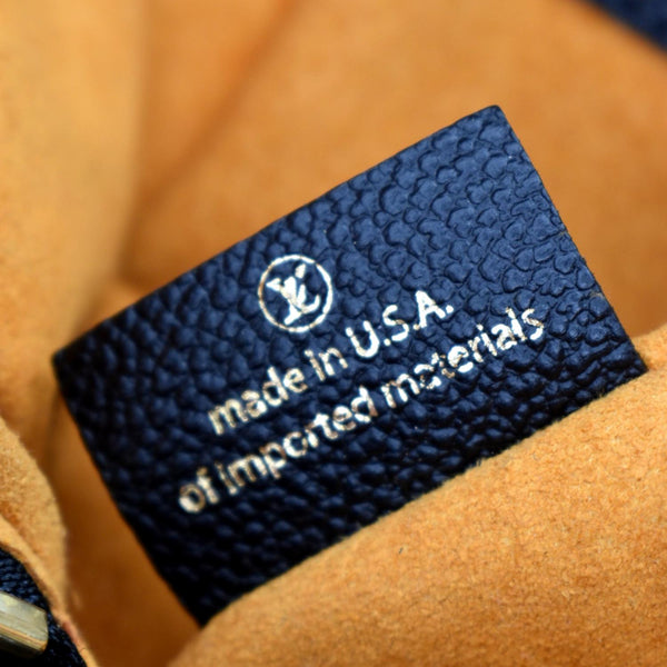 LOUIS VUITTON Monogram Empreinte Bumbag Bag Black