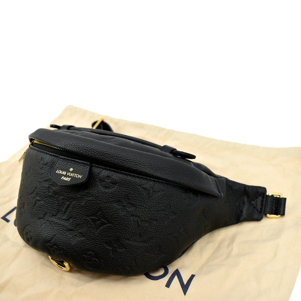 LOUIS VUITTON Monogram Empreinte Bumbag Bag Black