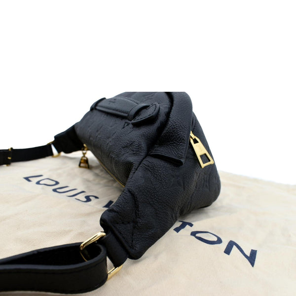 LOUIS VUITTON Monogram Empreinte Bumbag Bag Black