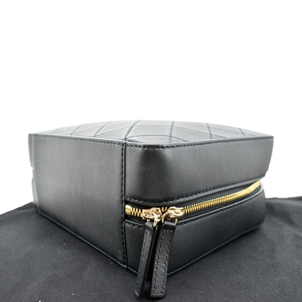 CHANEL Vanity Leather Crossbody Bag Black- sold