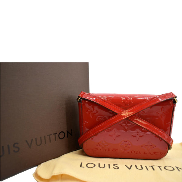 Louis Vuitton Sac Lucie Monogram Patent Crossbody Bag - Back