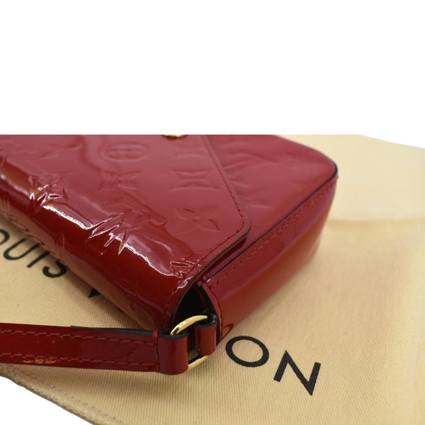 Louis Vuitton Sac Lucie Monogram Patent Crossbody Bag - Top Left